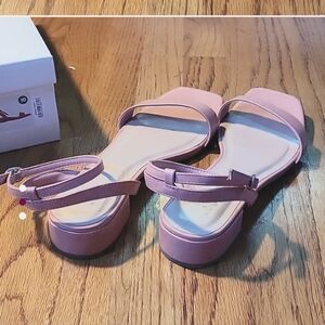 A New Day Peachy Sandals Minimalist Design